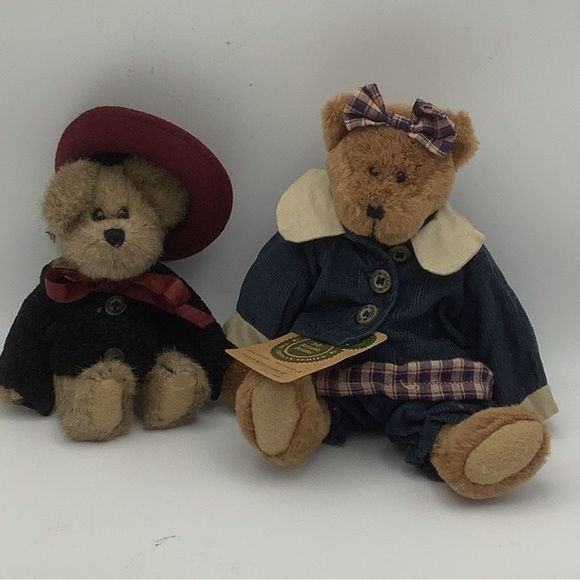 Two Vintage The Boyds Collection Plush Bears - Picture 1 of 14